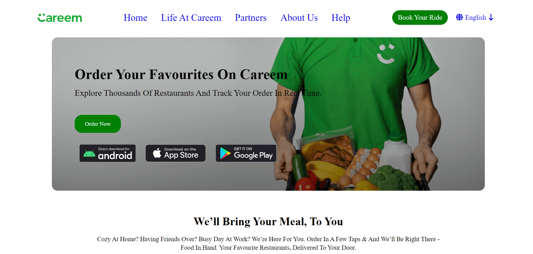 Restaurant Landing Page