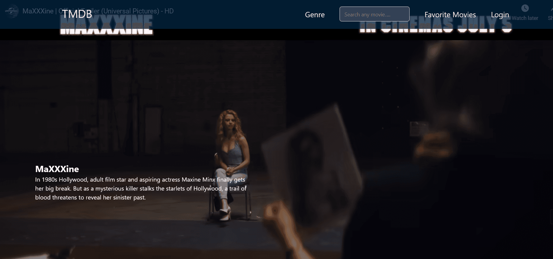 Movie Website