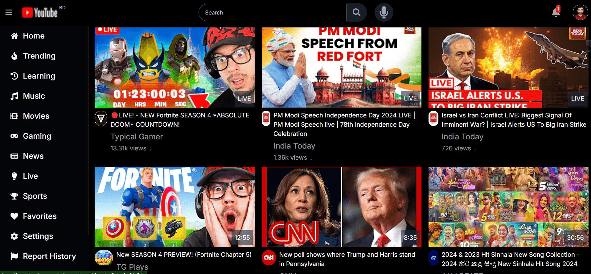 Youtube Clone